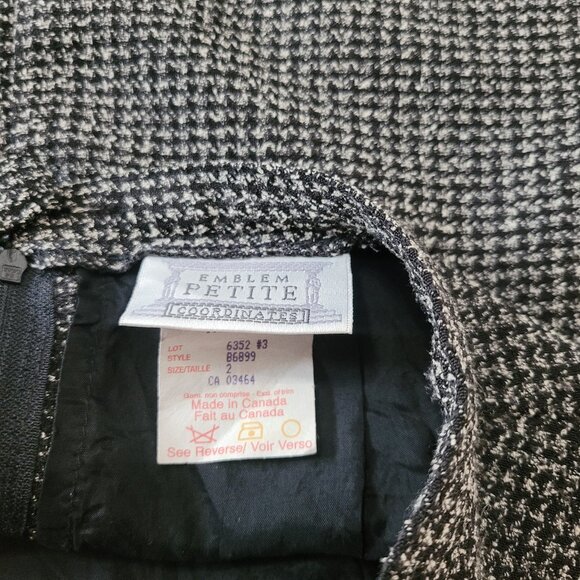 Vintage Tweed Skirt - Picture 3 of 4